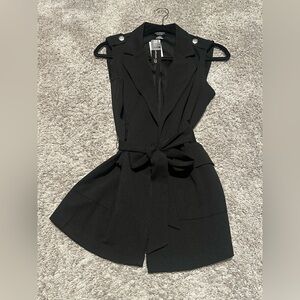 Soho Apparel Black Sleeveless Jumpsuit
